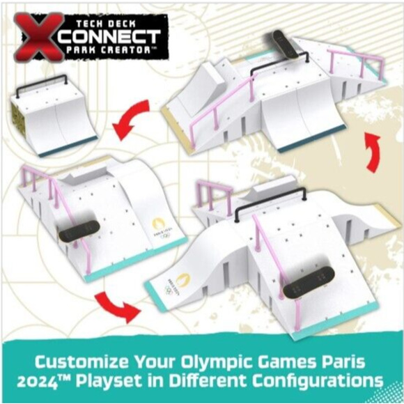 Tech Deck Sky Brown’s Olympic Games Paris 2024 Ramp Customizable - Picture 2 of 11
